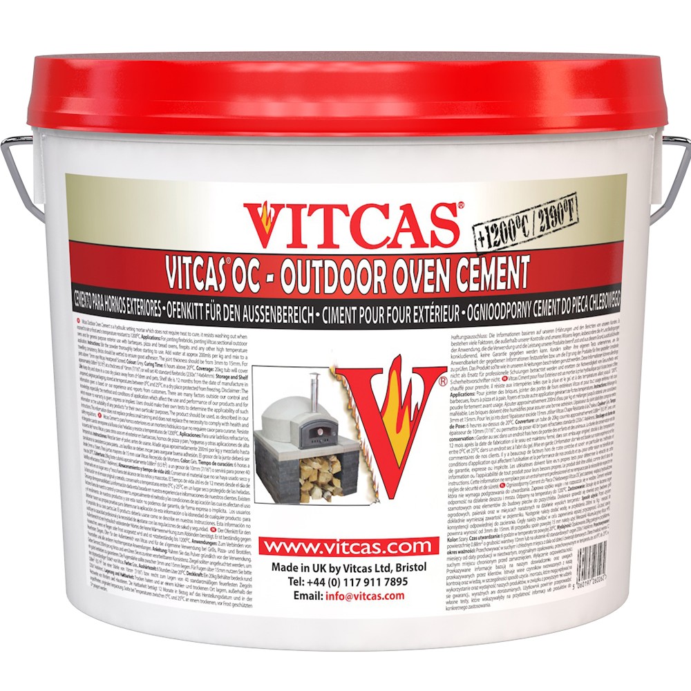 Outdoor Kitchen Materials: Planning Your Shopping List Vitcas Outdoor Oven Cement for suitable outdoor ovens and barbecues